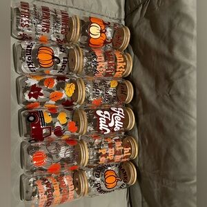 Handmade glass tumbles